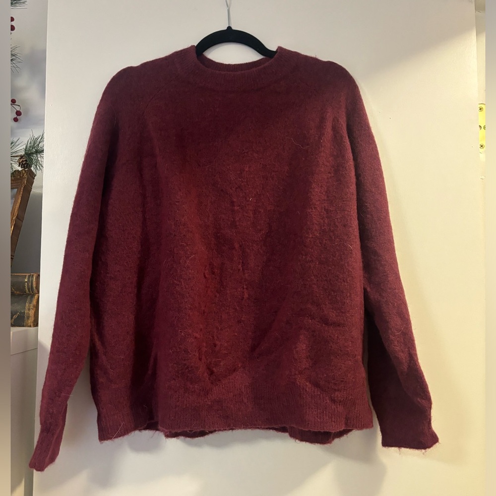 Zara Maroon Sweater